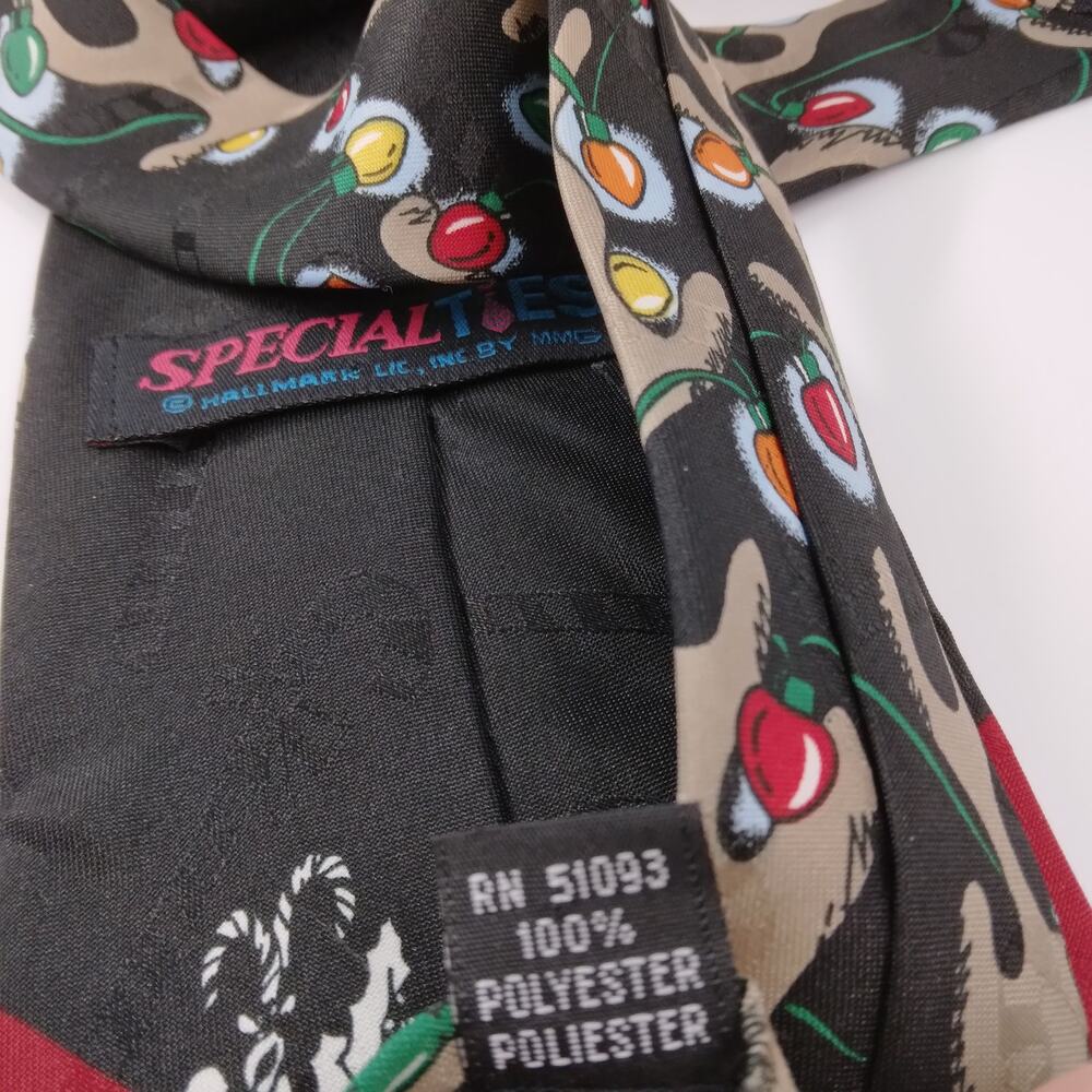 Hallmark Specialties Reindeer Tie 56" - Picture 4 of 7